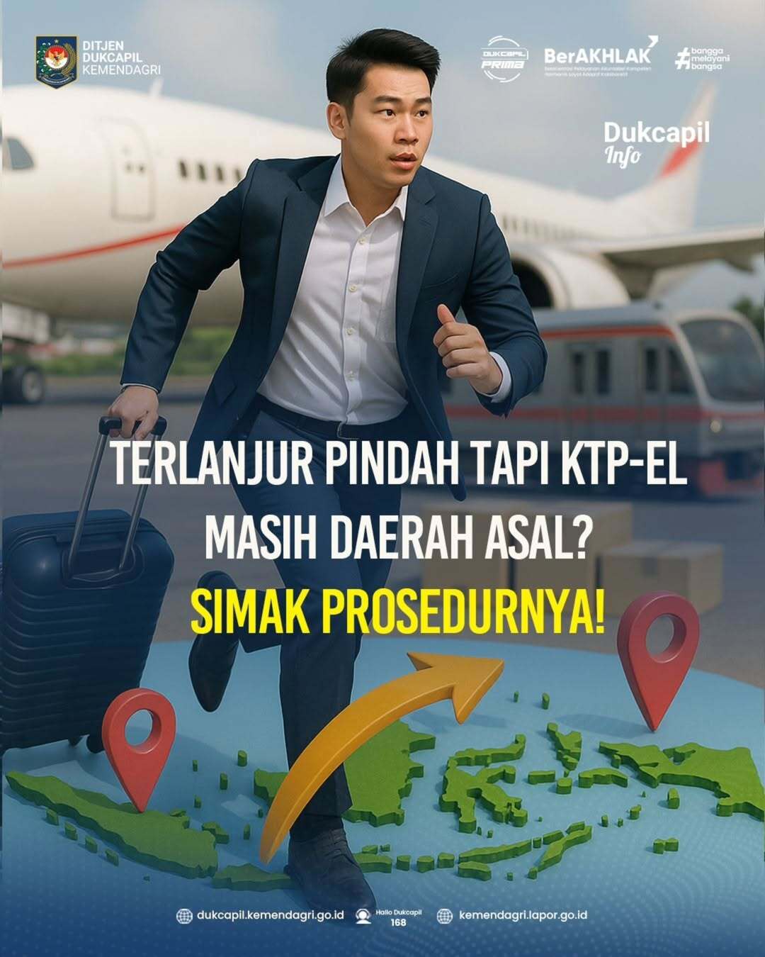 Terlanjur Pindah Tapi KTP-el Masih Daerah Asal? Simak Prosedurnya!
